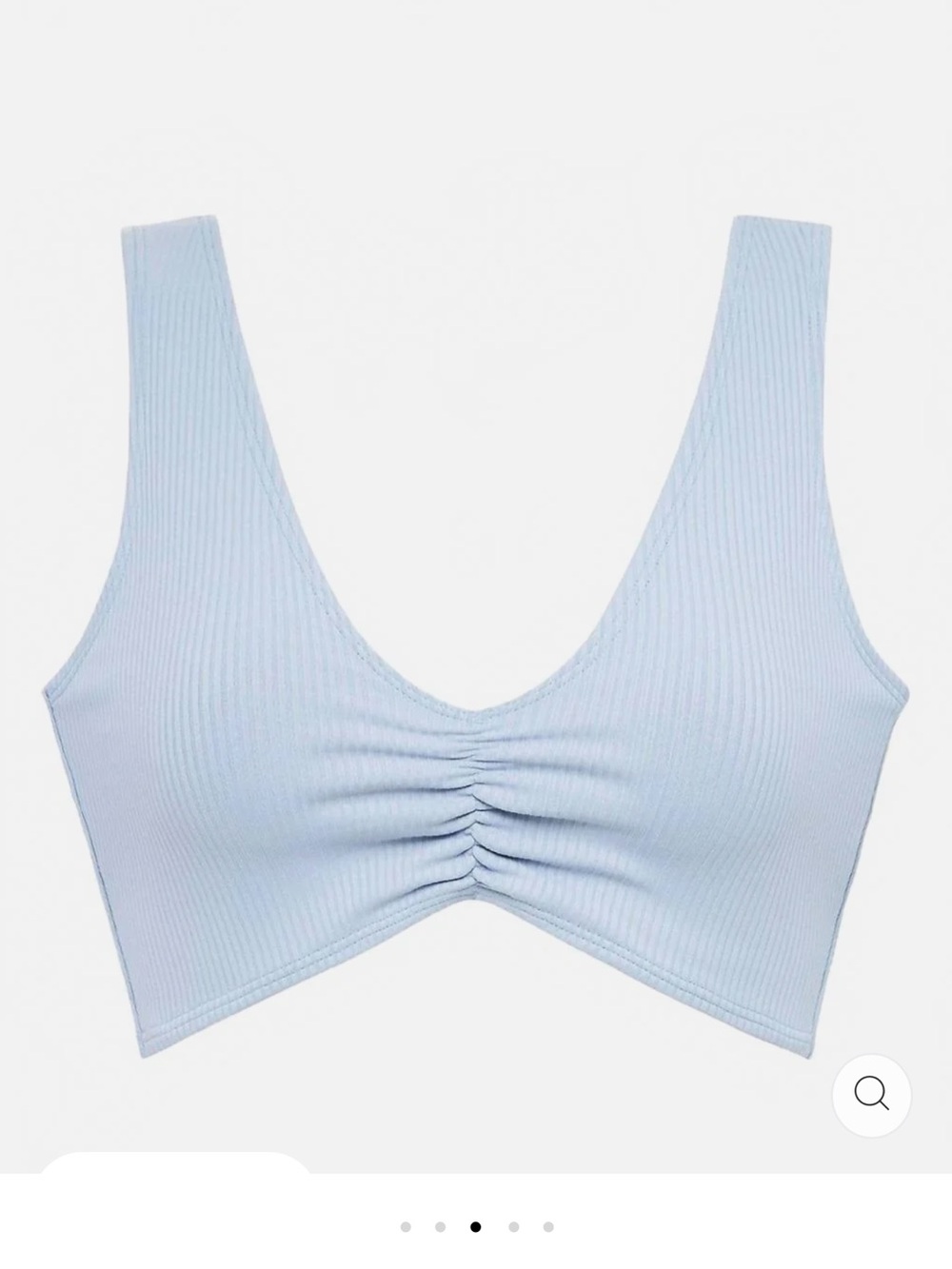 Montce Kim Peri Rib Bikini Top NWT